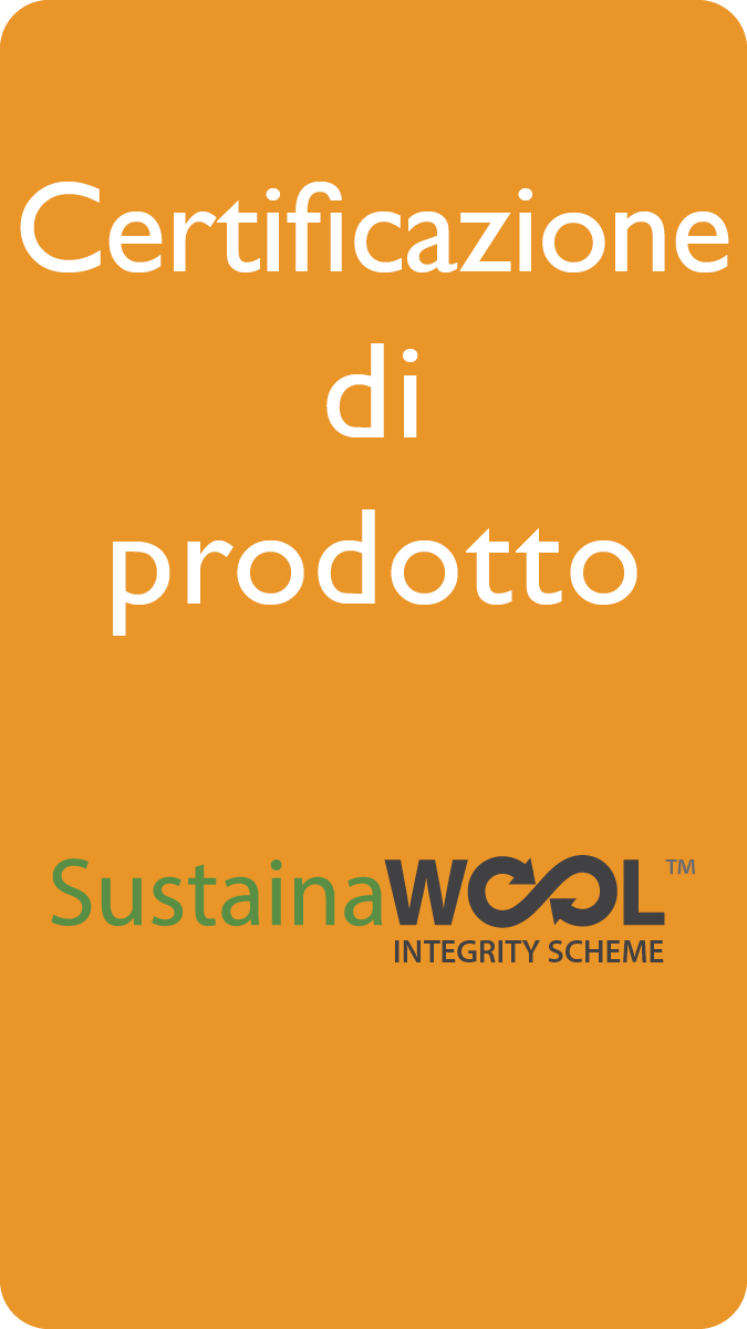Certificazione di prodotto Sustainawool