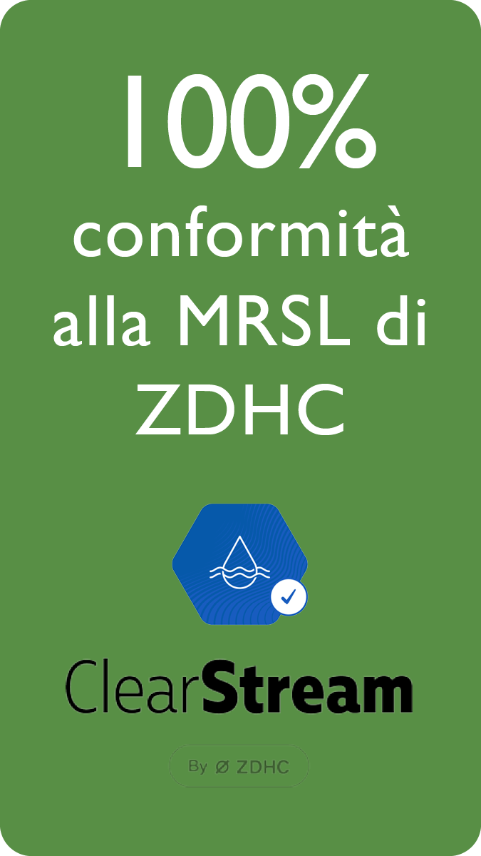 100% conformità alla MRSL di ZDHC